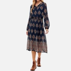 Exquisite Midnight Blue A-line Dress